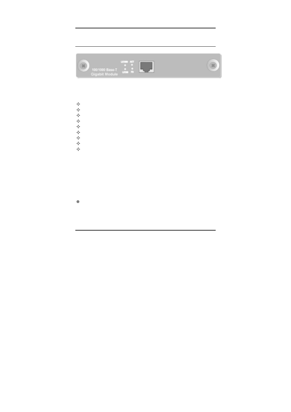 Des-121t gigabit 1000base-t switch module, Des-121t g, Igabit | 1000b, Witch, Odule | D-Link DES-1200M User Manual | Page 12 / 48