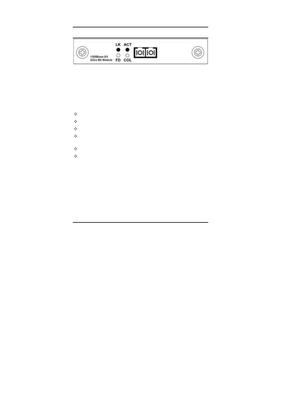 Des-121g/gl 1000base-sx/lx fiber module, Des-121g/gl 1000b, Sx/lx f | Iber, Odule | D-Link DES-1200M User Manual | Page 16 / 48