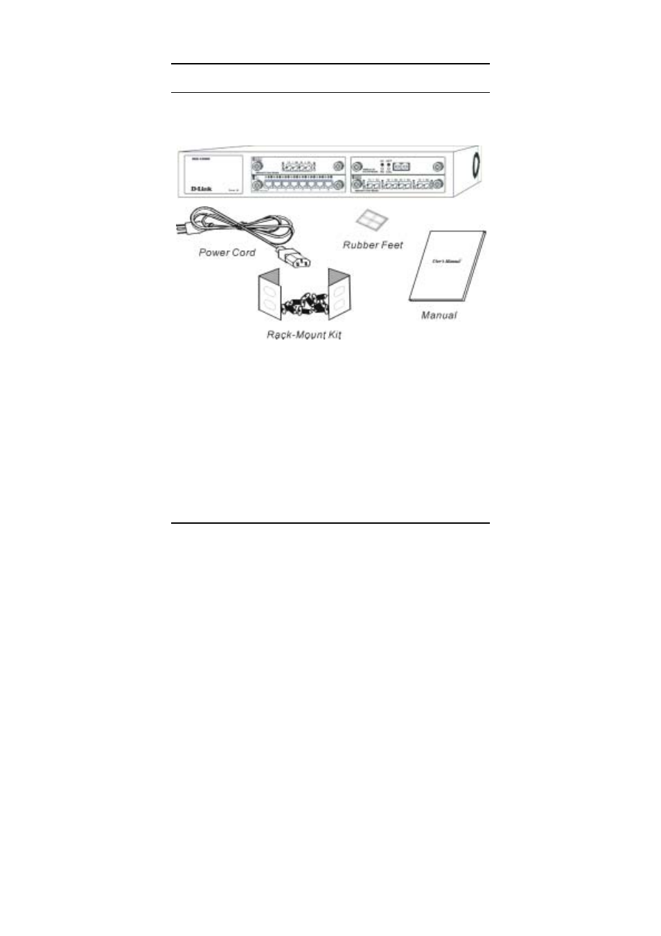 Unpacking, Npacking | D-Link DES-1200M User Manual | Page 7 / 48