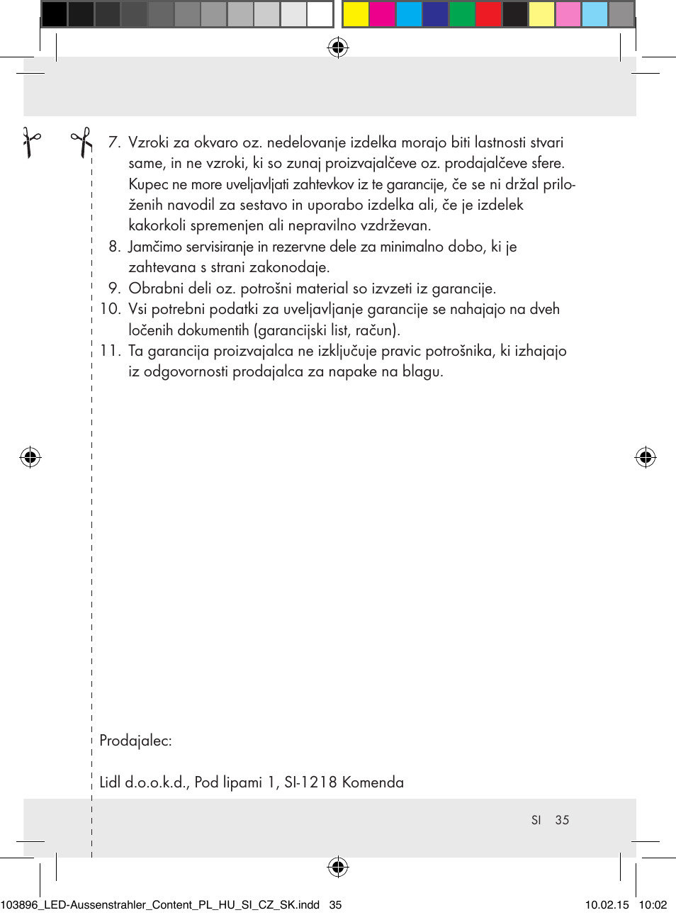 Livarno Z31710A, Z31710B User Manual | Page 35 / 63