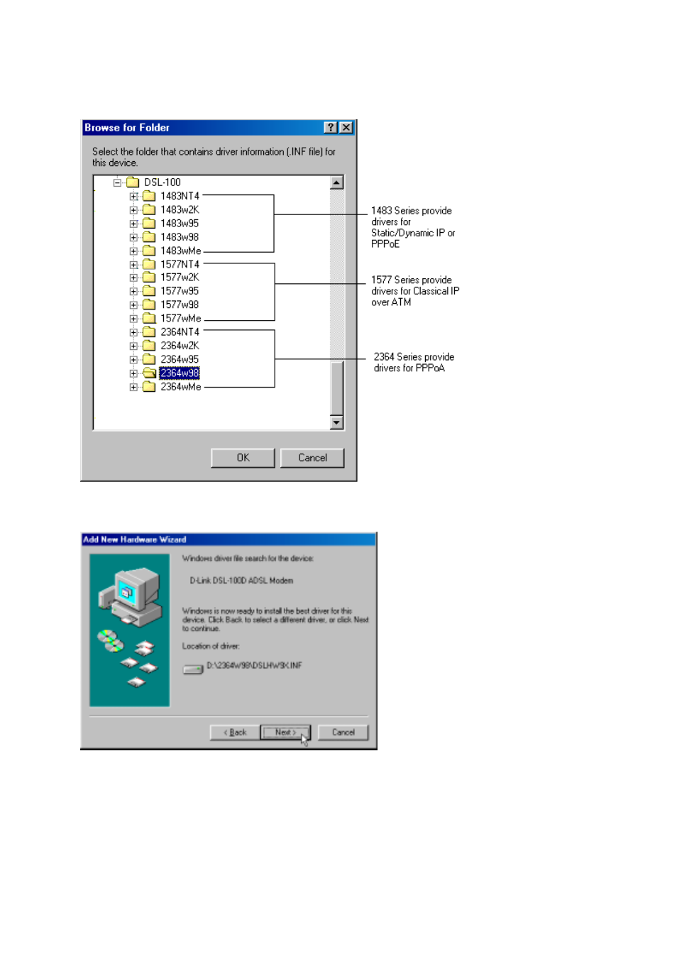 D-Link DSL-100D User Manual | Page 12 / 48