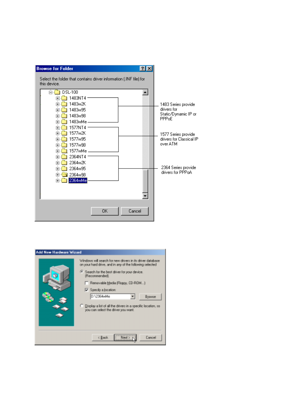 D-Link DSL-100D User Manual | Page 21 / 48