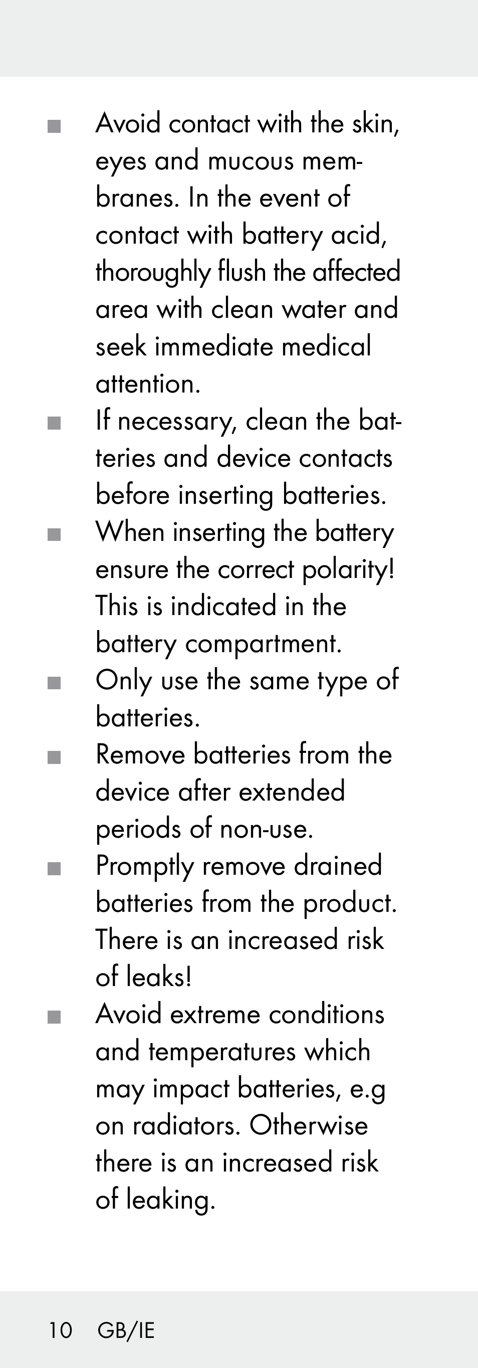 Livarno 102738-14-01/ 102738-14-02 User Manual | Page 10 / 102
