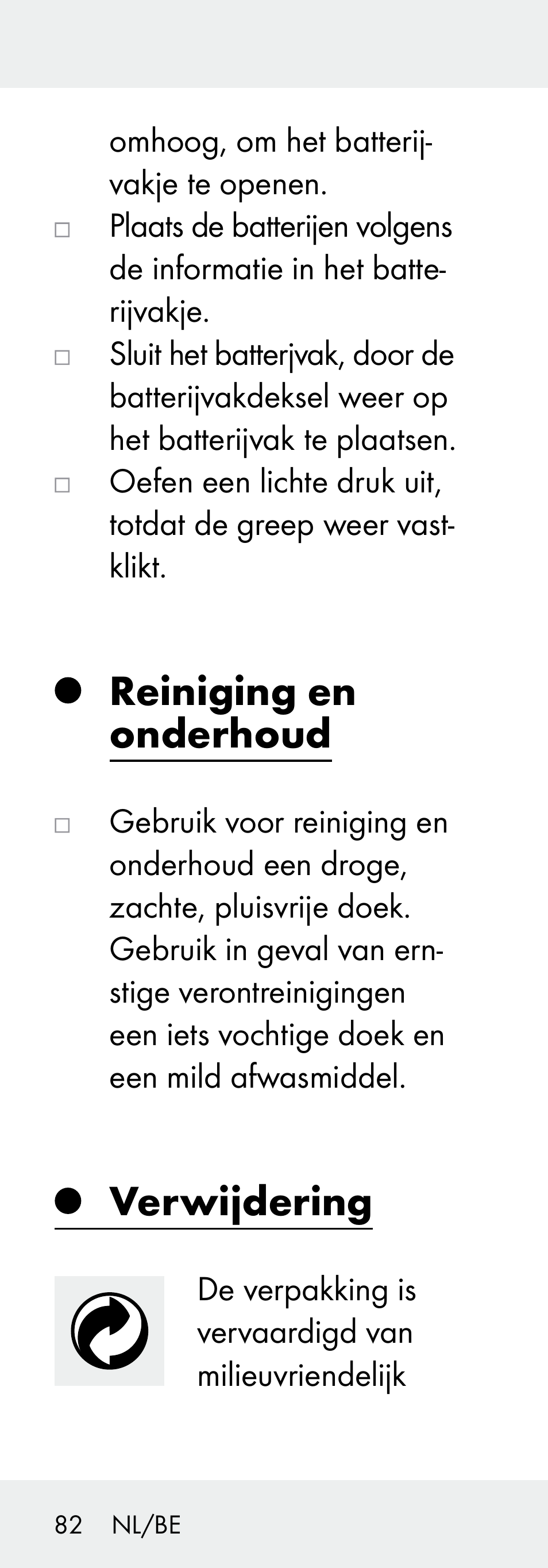 Reiniging en onderhoud, Verwijdering | Livarno 102738-14-01/ 102738-14-02 User Manual | Page 82 / 102