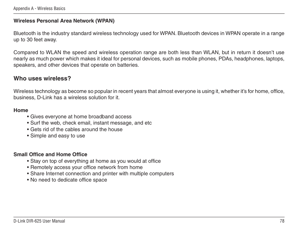 D-Link DIR-625 User Manual | Page 78 / 94