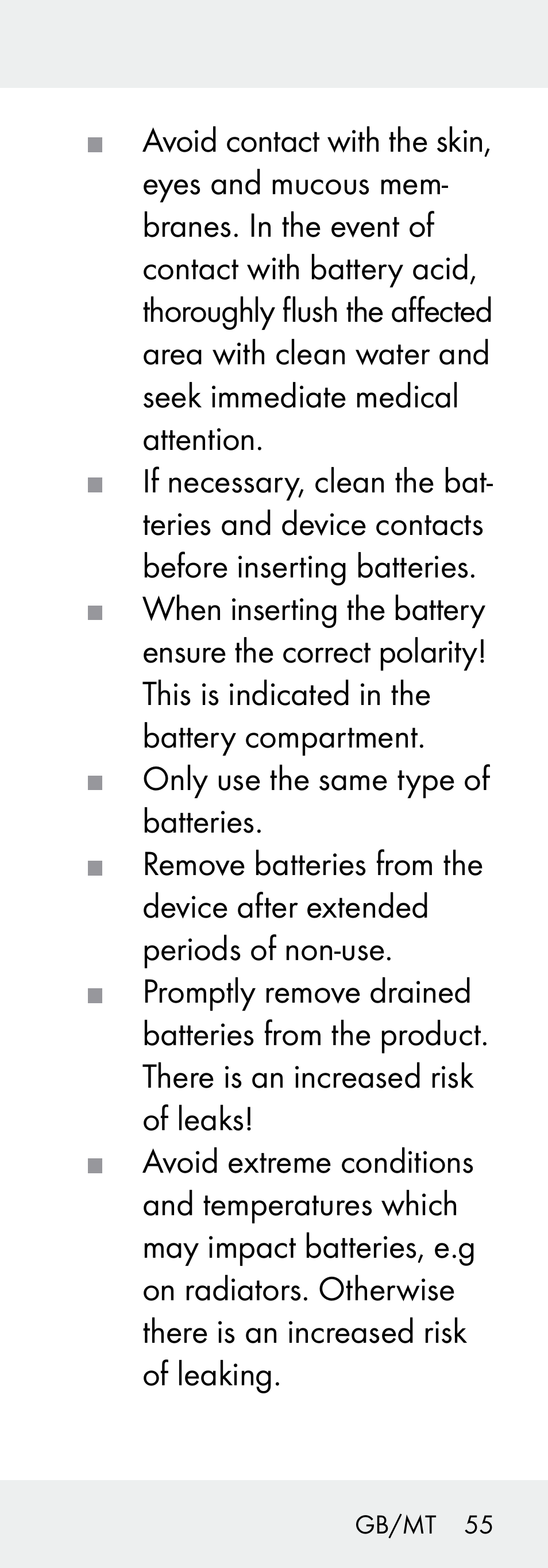 Livarno 102738-14-01/ 102738-14-02 User Manual | Page 55 / 78