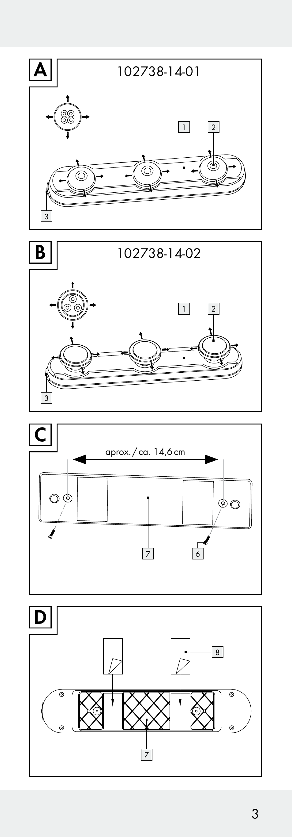 Livarno 102738-14-01/ 102738-14-02 User Manual | Page 3 / 104