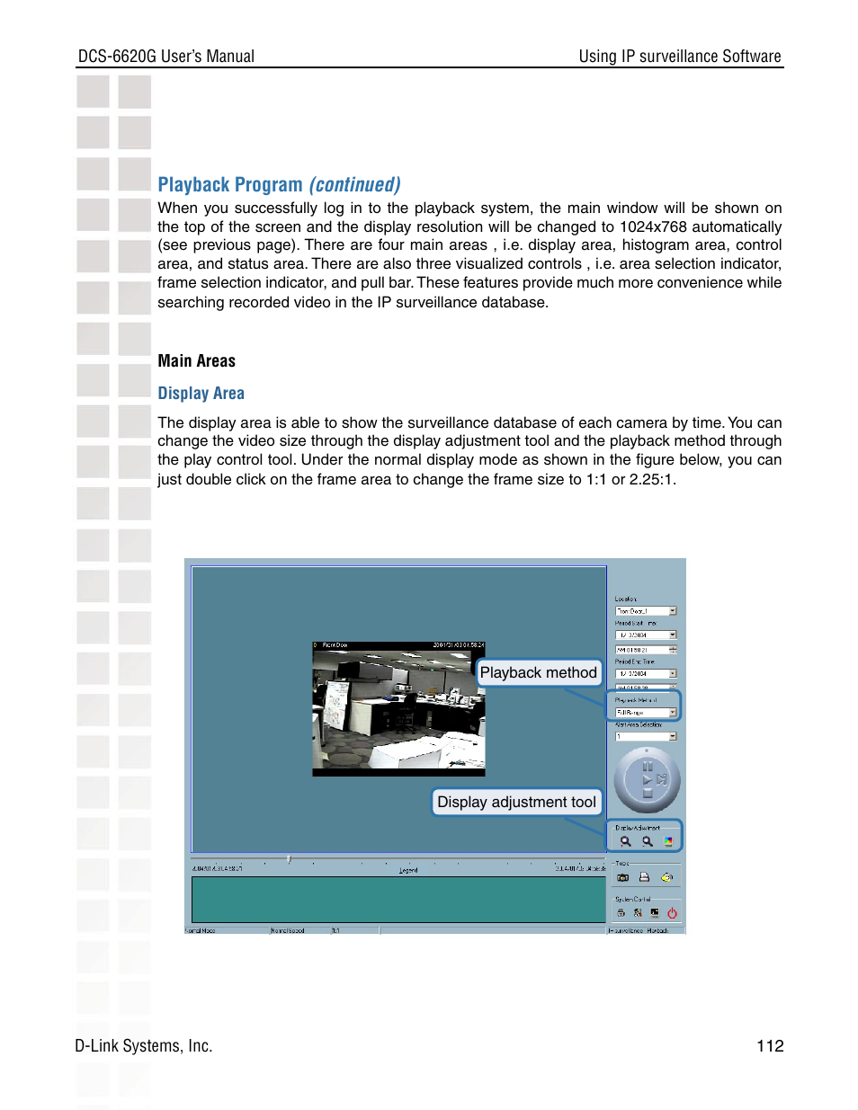 D-Link DCS-6620G User Manual | Page 112 / 145