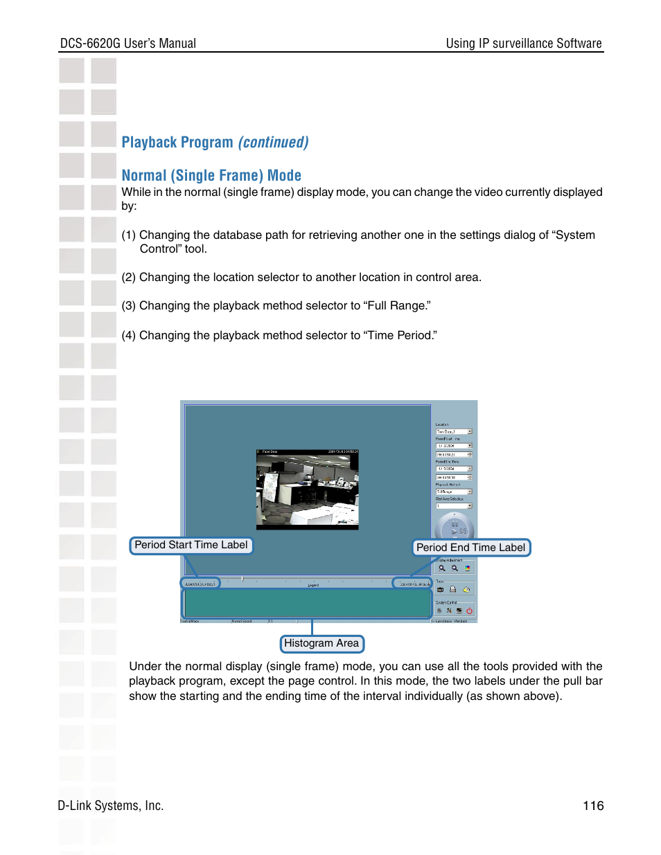 D-Link DCS-6620G User Manual | Page 116 / 145