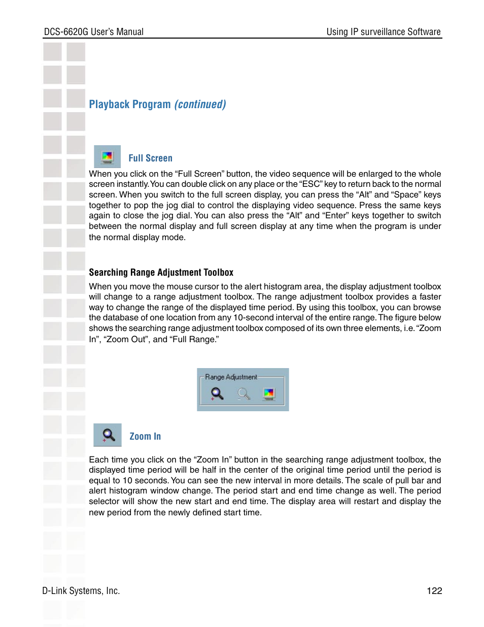 D-Link DCS-6620G User Manual | Page 122 / 145