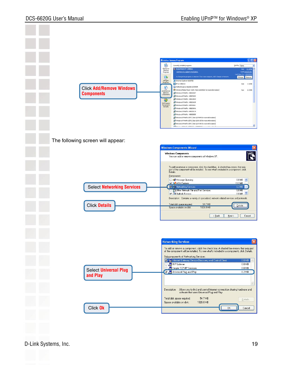 D-Link DCS-6620G User Manual | Page 19 / 145