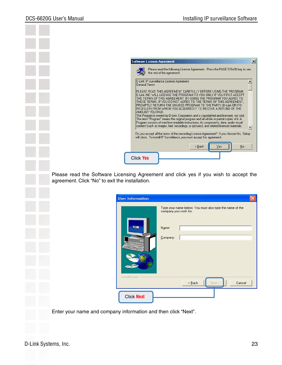 D-Link DCS-6620G User Manual | Page 23 / 145
