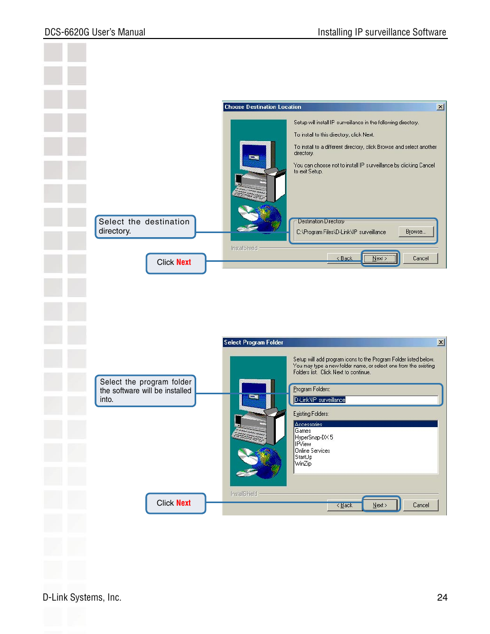 D-Link DCS-6620G User Manual | Page 24 / 145