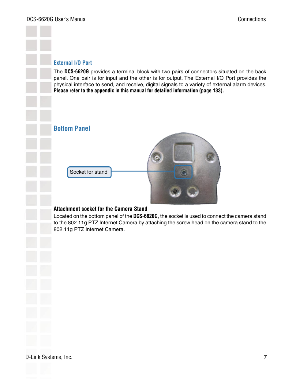 D-Link DCS-6620G User Manual | Page 7 / 145