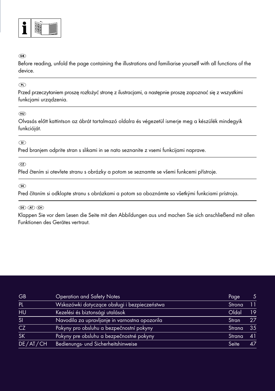 Livarno 3005/03 User Manual | Page 2 / 55