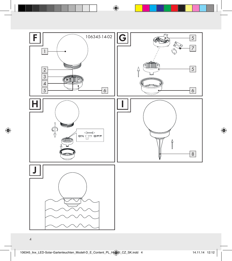 Fg j h | Livarno 106345-14-01/106345-14-02 User Manual | Page 4 / 60