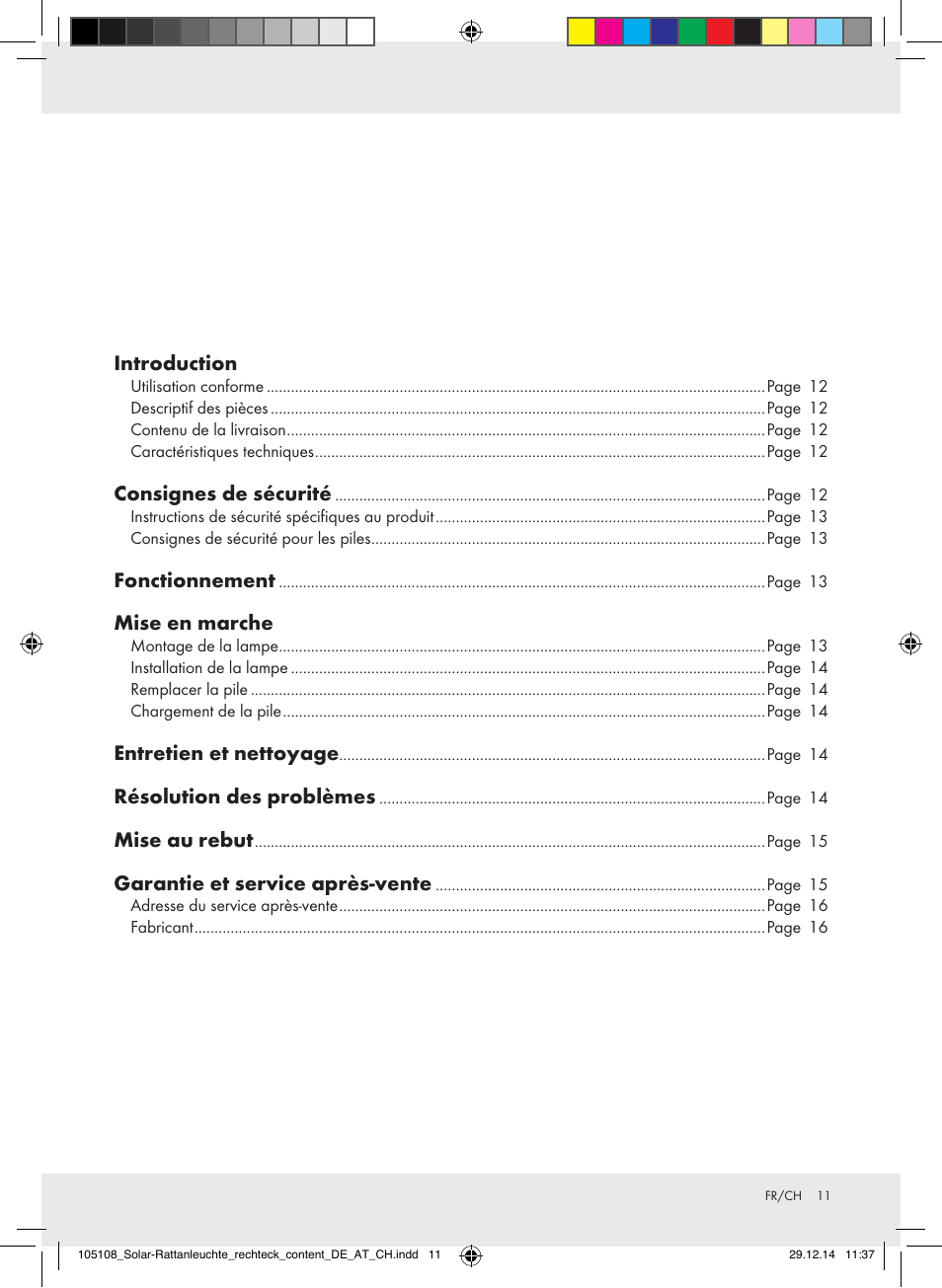 Introduction, Consignes de sécurité, Fonctionnement | Mise en marche, Entretien et nettoyage, Résolution des problèmes, Mise au rebut, Garantie et service après-vente | Livarno 10270A/ JL-T008 User Manual | Page 11 / 29