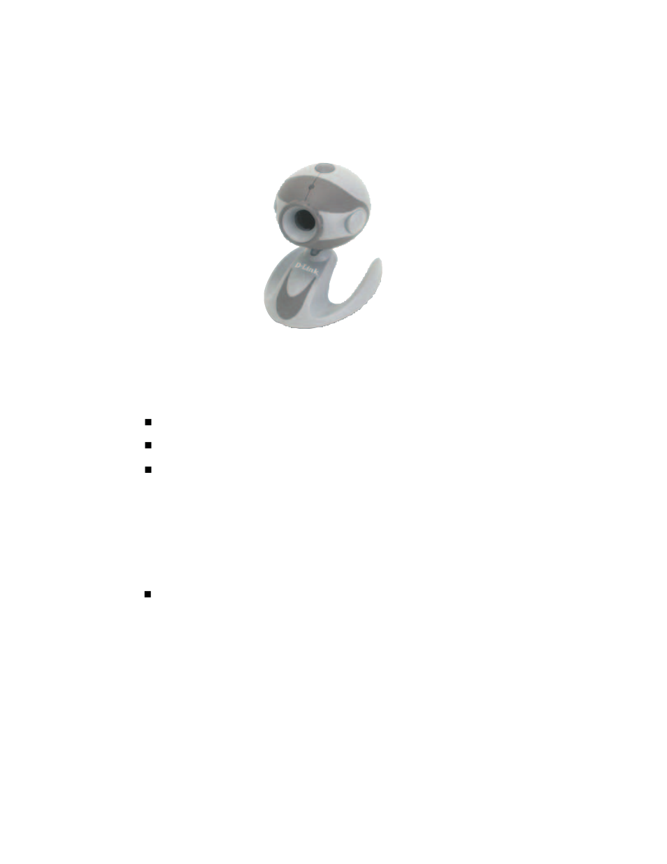 Package contents, Contents of package, System requirements | D-Link VisualStream 300K Pixel PC Camera User Manual | Page 4 / 30