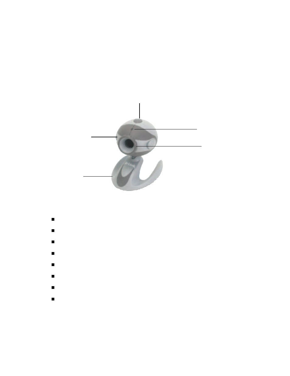 Introduction, Features and benefits, Getting to know your visualstream | Pc camera | D-Link VisualStream 300K Pixel PC Camera User Manual | Page 5 / 30