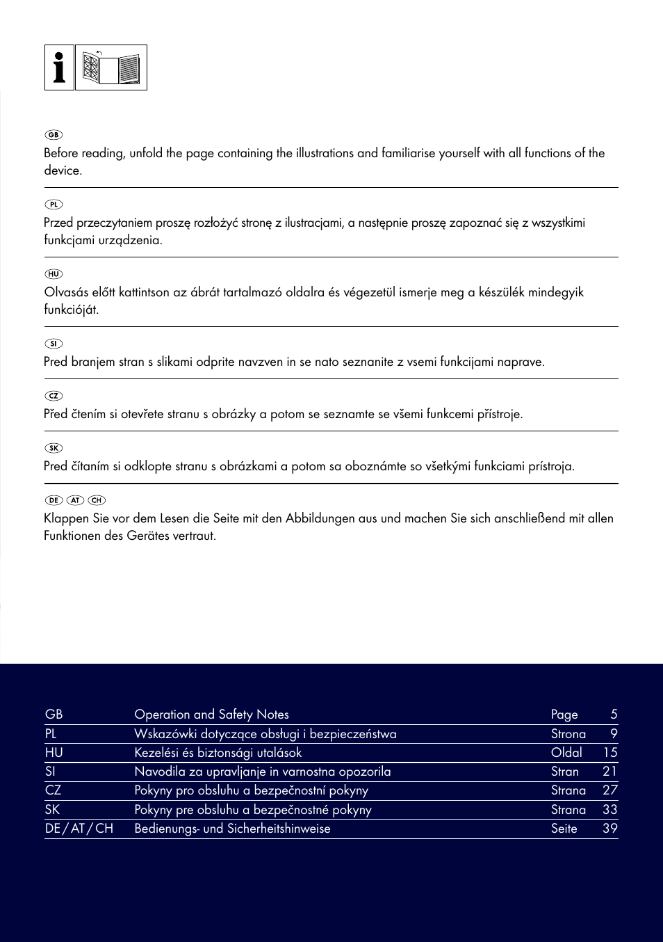 Livarno 7594-010L User Manual | Page 2 / 45