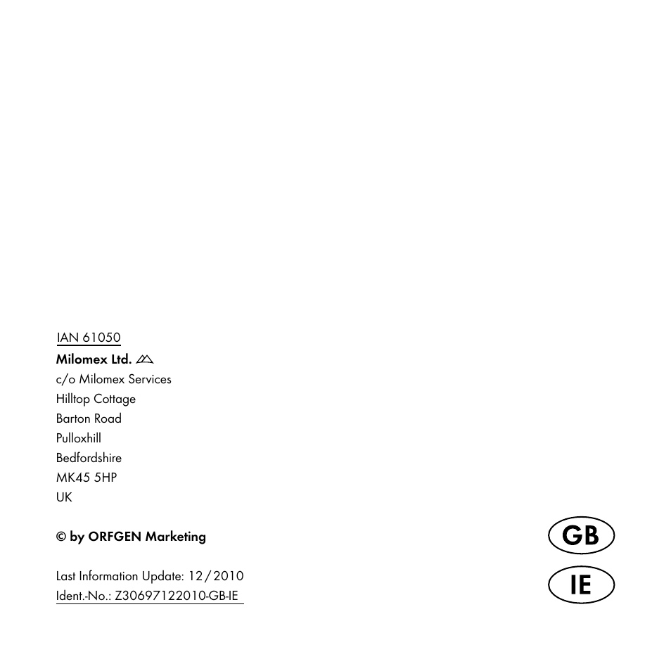 Livarno Z30697 User Manual | Page 25 / 25