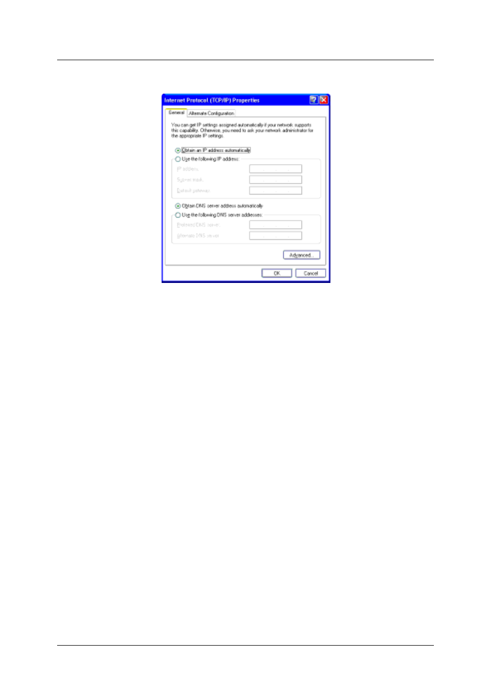 Windows 2000, Configure windows 2000 for dhcp | D-Link DSL-500G User Manual | Page 19 / 66
