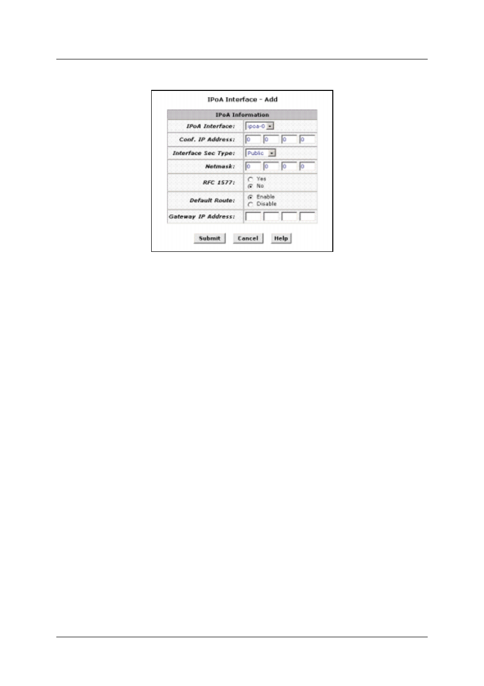 Figure 15. add ipoa interface | D-Link DSL-500G User Manual | Page 36 / 66