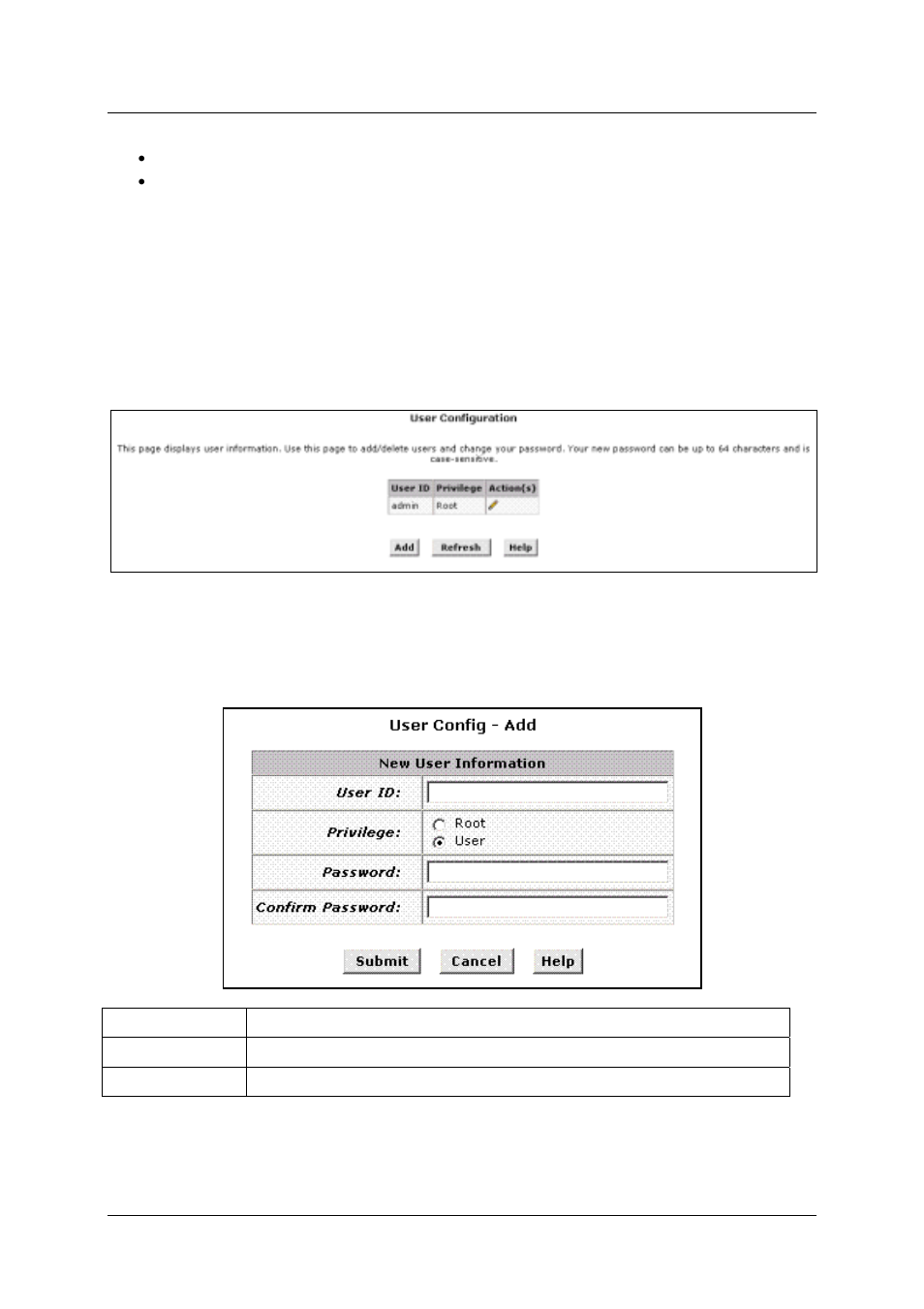 Changing the manager password, Figure 29. change user password | D-Link DSL-500G User Manual | Page 55 / 66