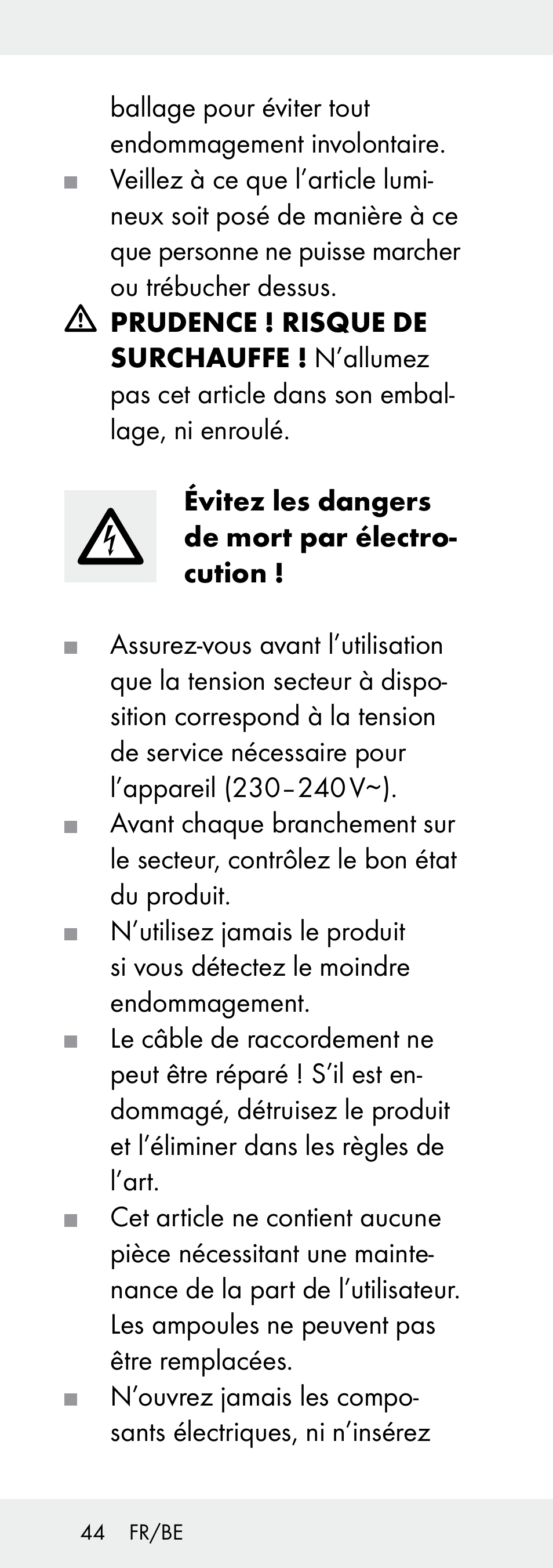 Livarno Z31392A-BS User Manual | Page 44 / 70