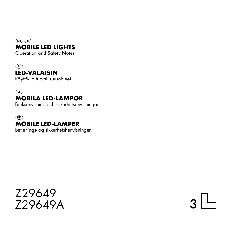 Livarno Z29649 Z29649A User Manual | 23 pages
