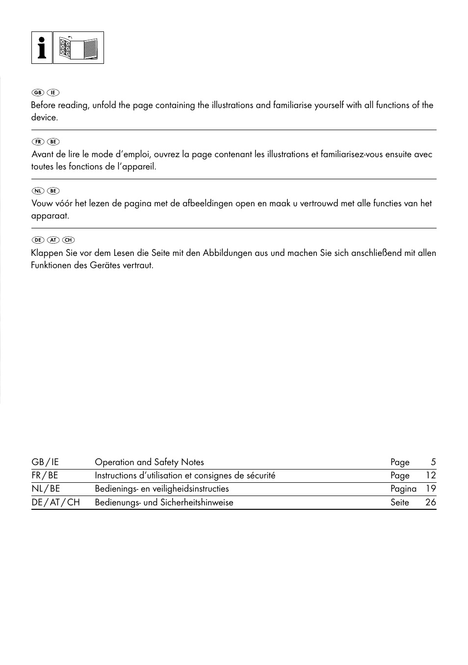 Livarno 54322 User Manual | Page 2 / 33