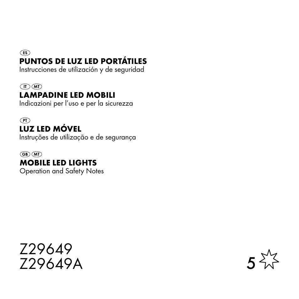 Livarno Z29649 Z29649A User Manual | 25 pages