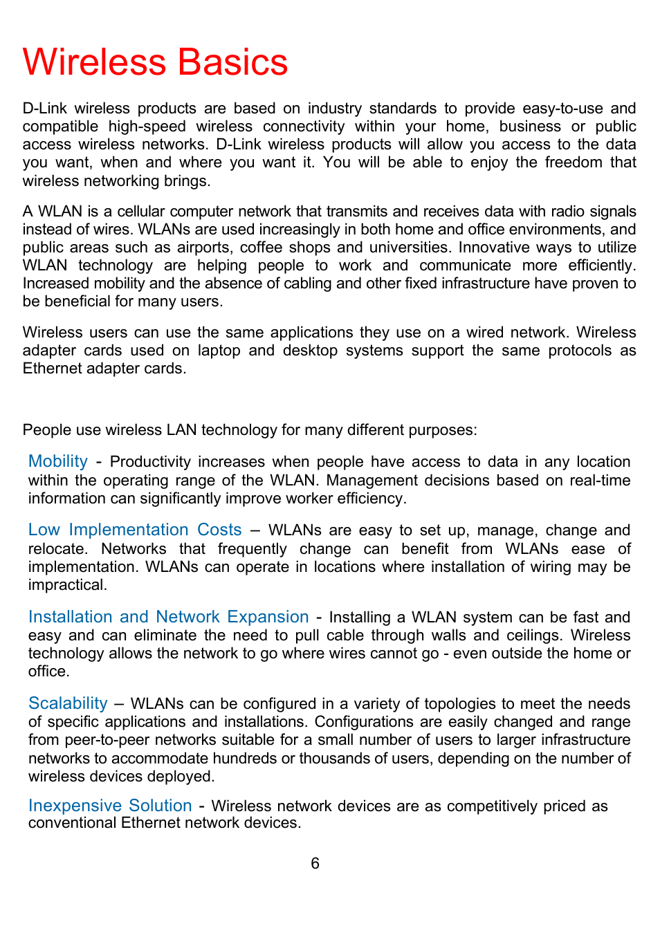 Wireless basics | D-Link DI-524UP User Manual | Page 10 / 92