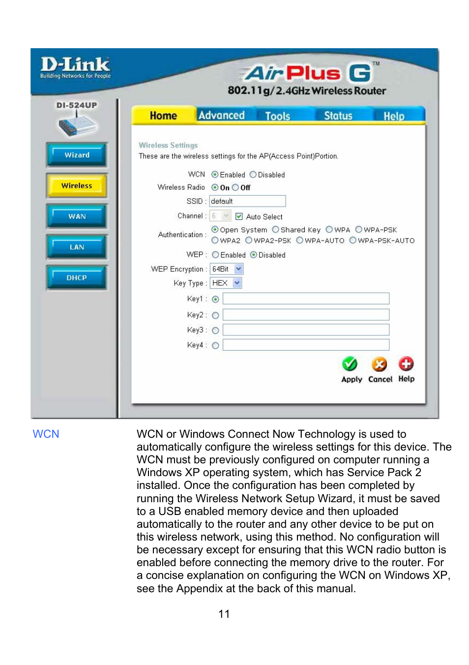 Home > wireless | D-Link DI-524UP User Manual | Page 15 / 92