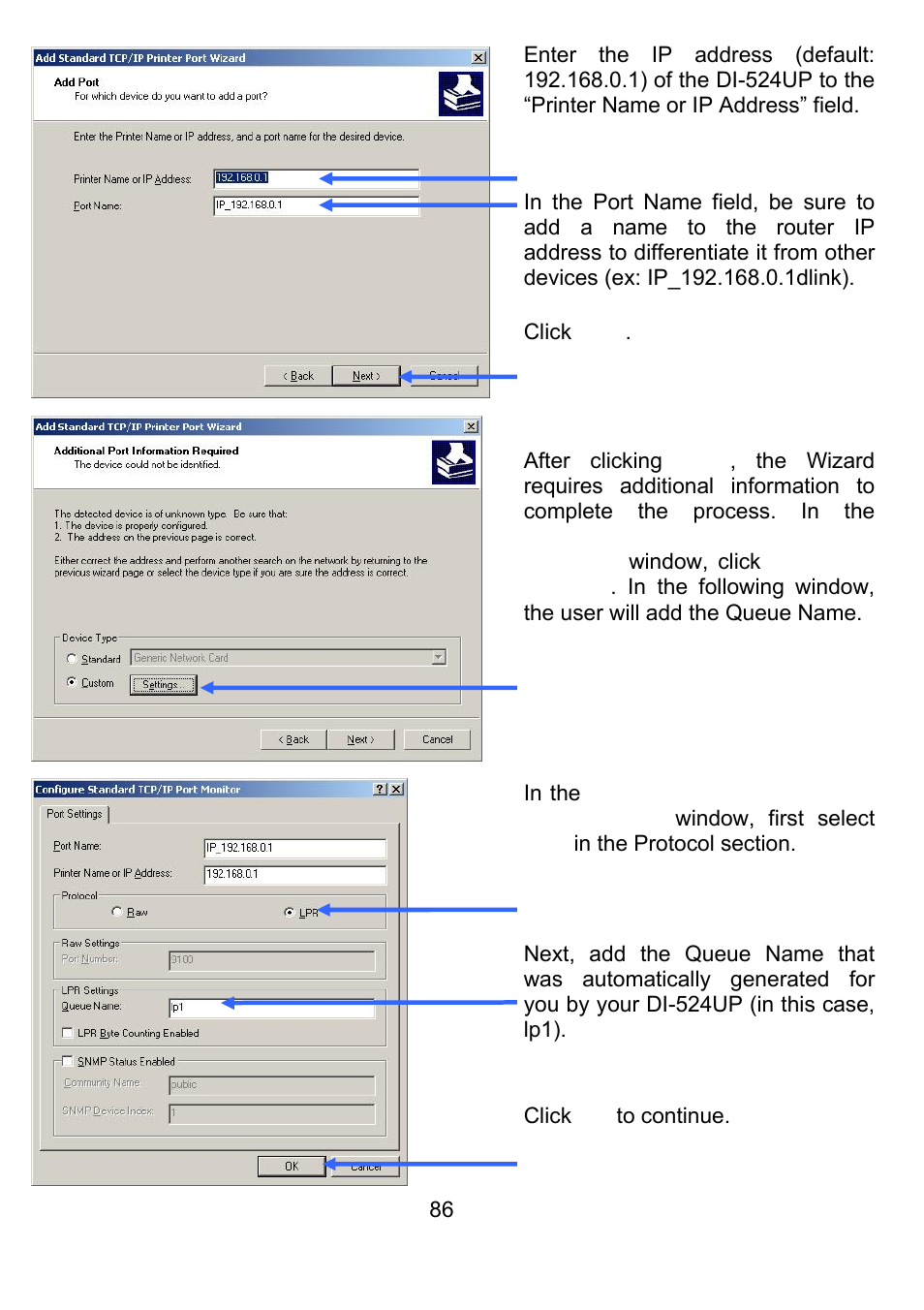 D-Link DI-524UP User Manual | Page 90 / 92