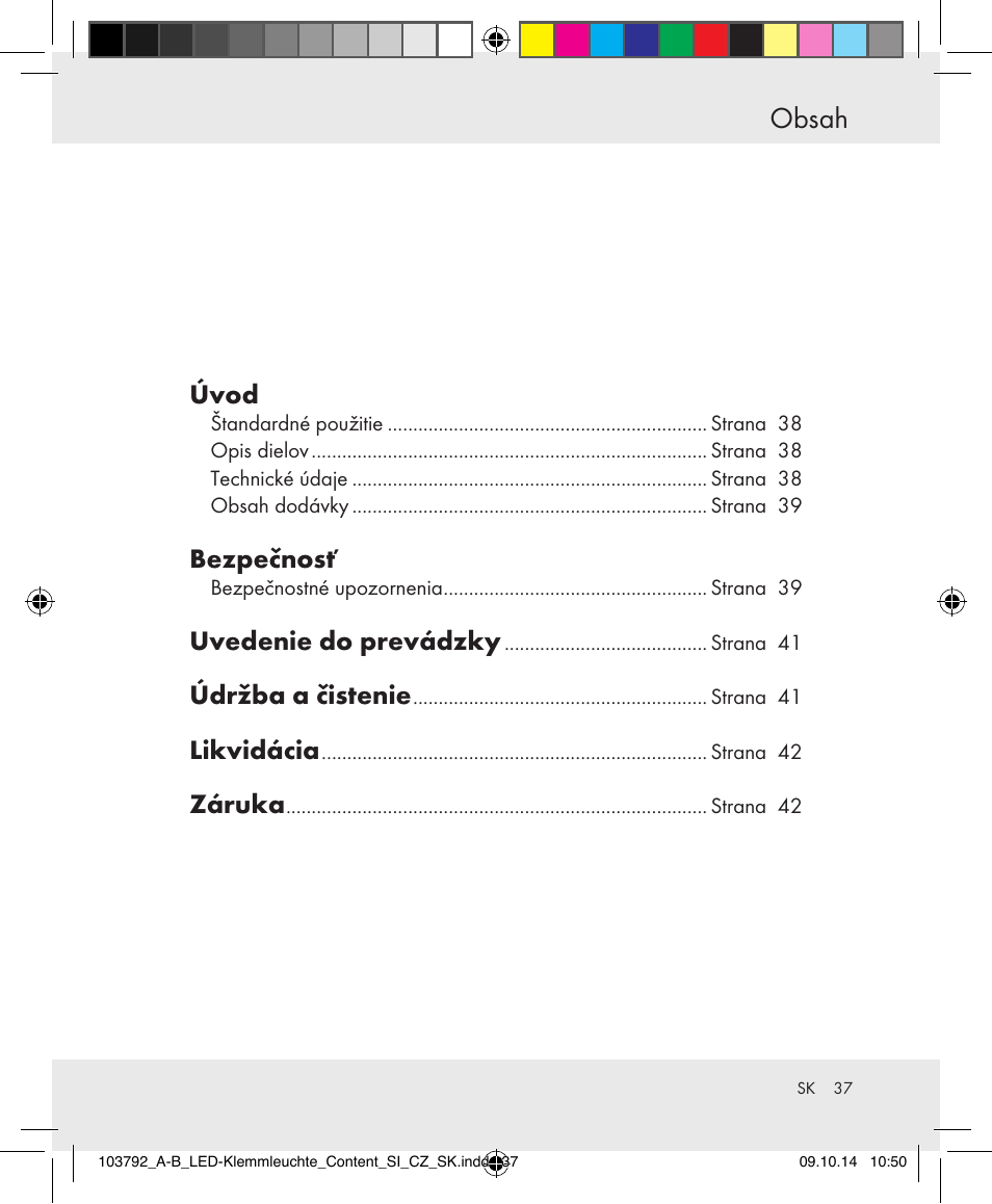 Livarno 103792-14-01-BS/103792-14-02-BS User Manual | Page 37 / 50