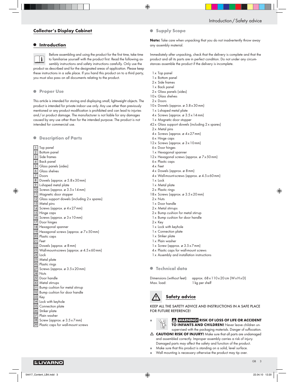 Livarno Z29279 User Manual | 24 pages