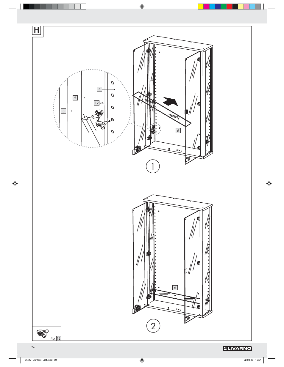 Livarno Z29279 User Manual | Page 22 / 24