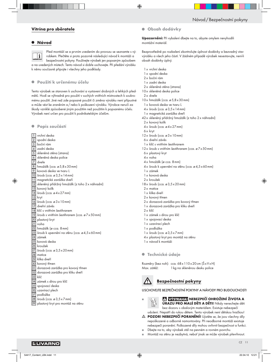 Livarno Z29279 User Manual | Page 9 / 24