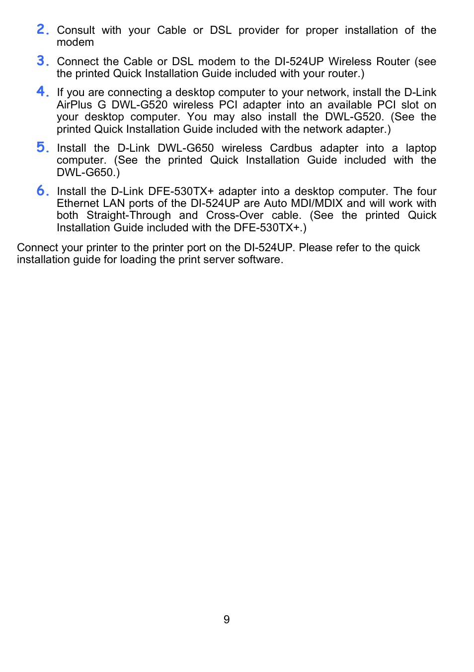 D-Link DI-524UP User Manual | Page 14 / 91