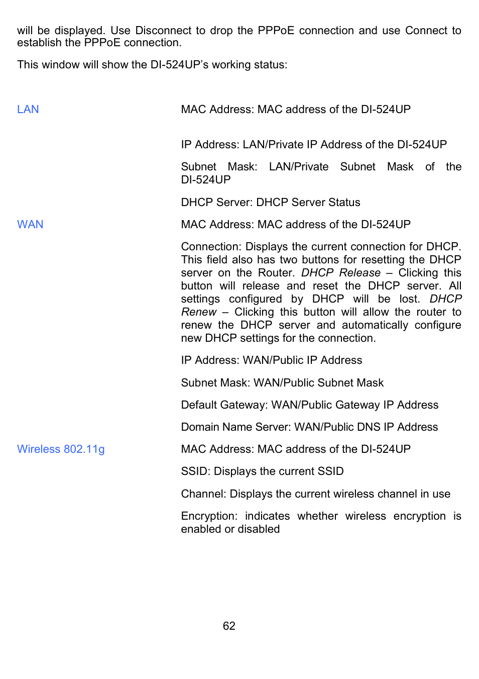 D-Link DI-524UP User Manual | Page 67 / 91