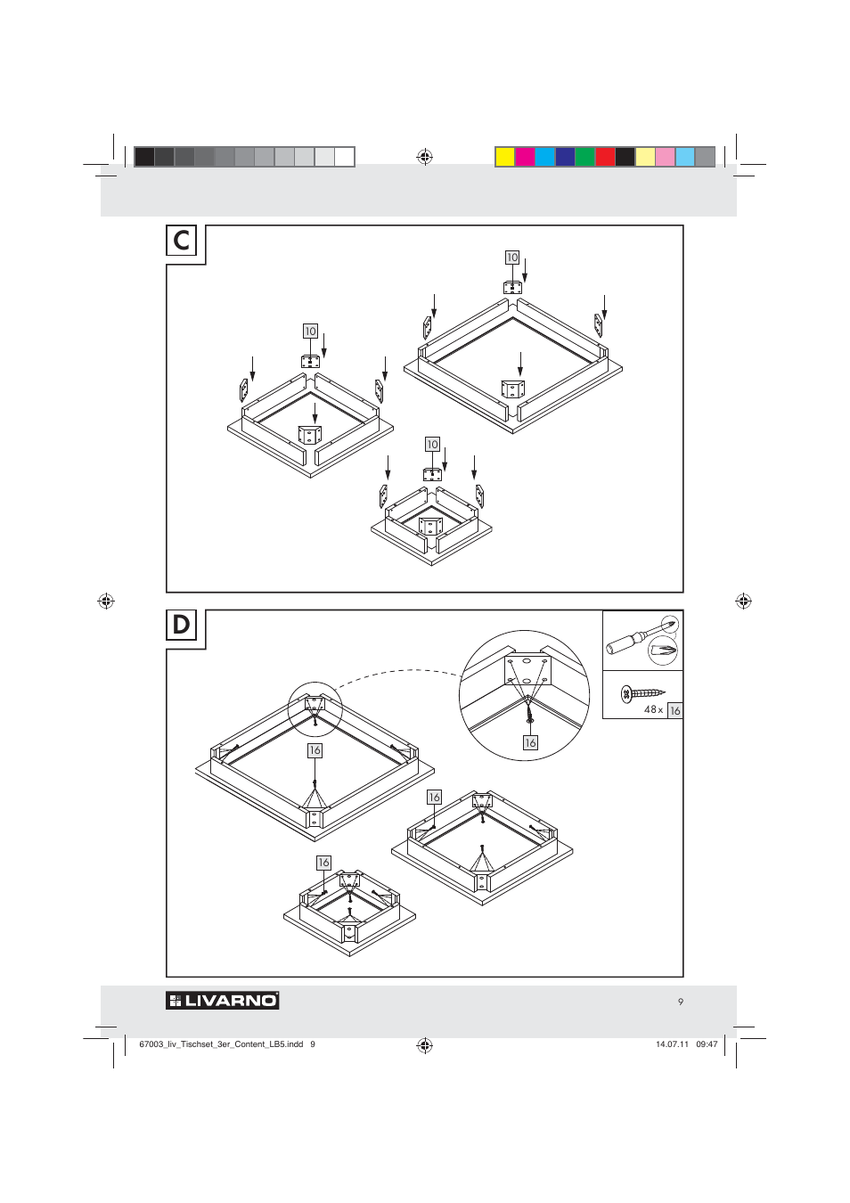 Livarno Z31017 User Manual | Page 7 / 10