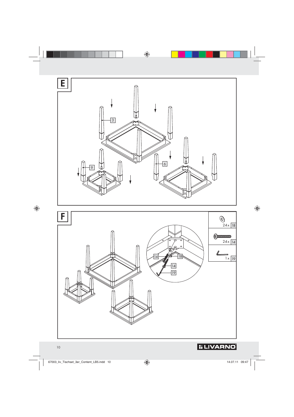 Livarno Z31017 User Manual | Page 8 / 10