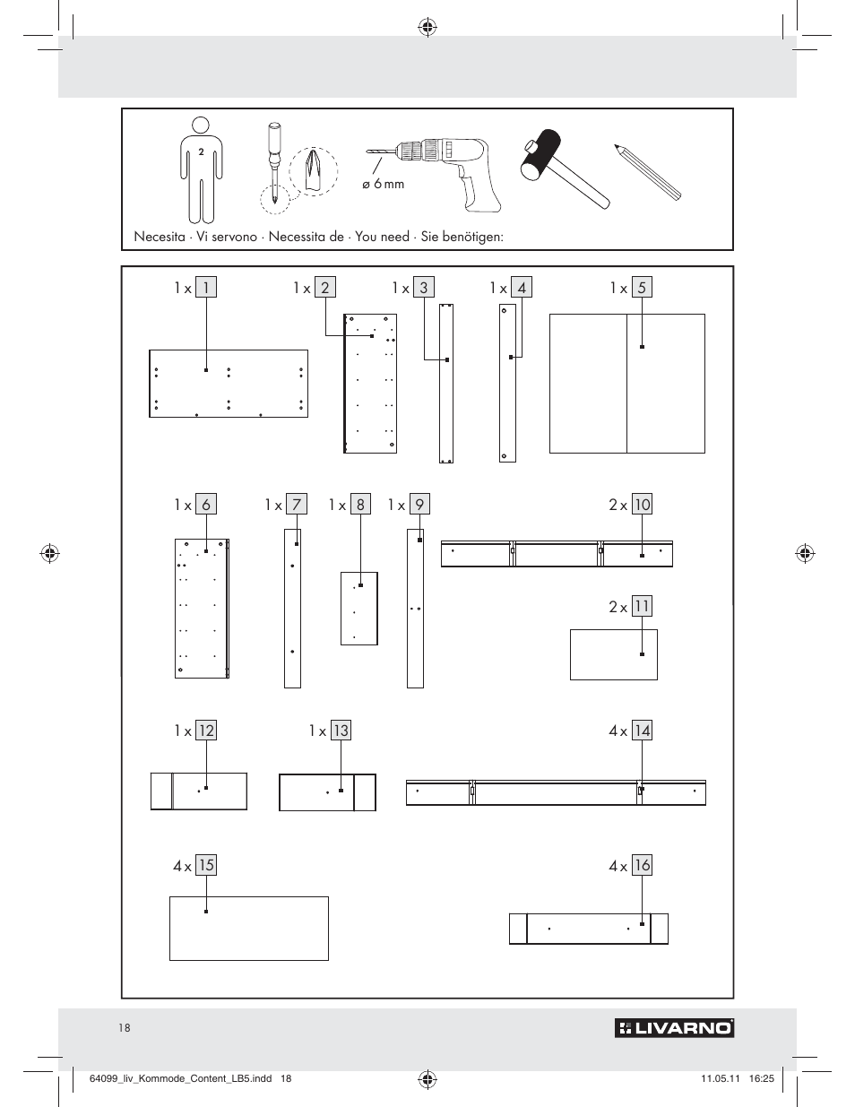 Livarno Z30845 User Manual | Page 16 / 24