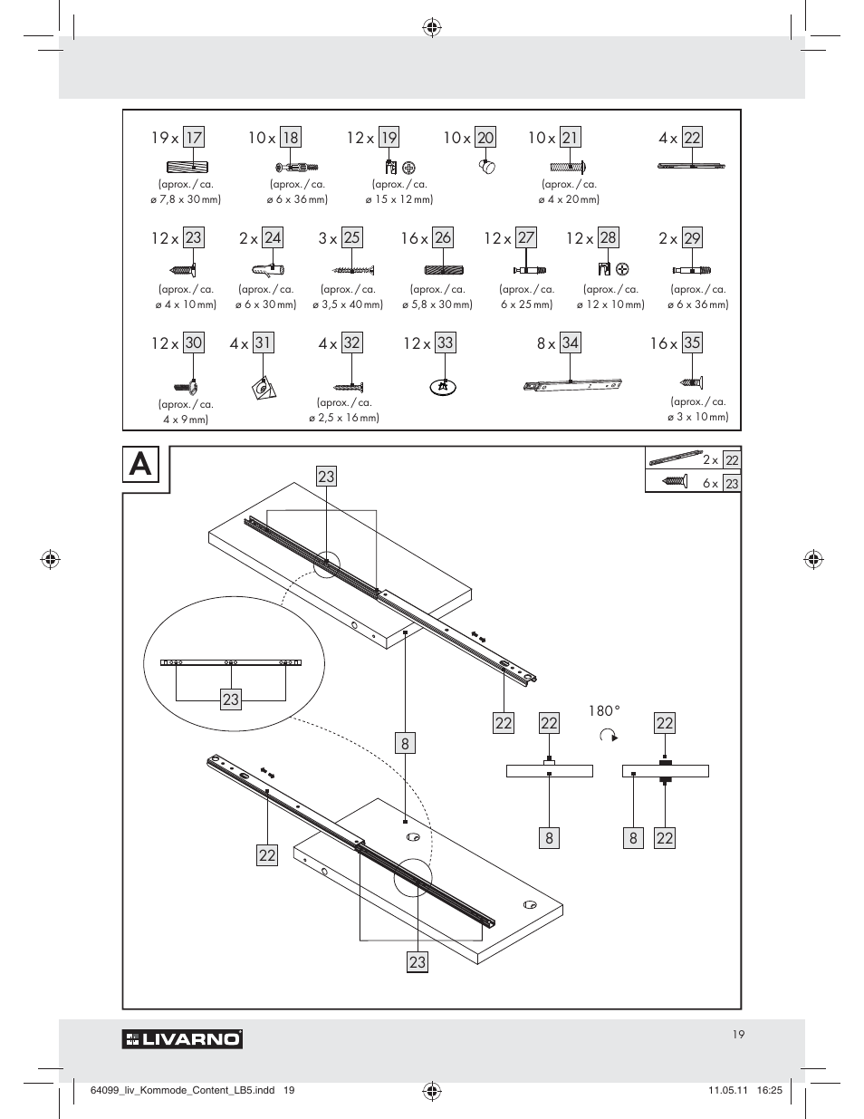 Livarno Z30845 User Manual | Page 17 / 24