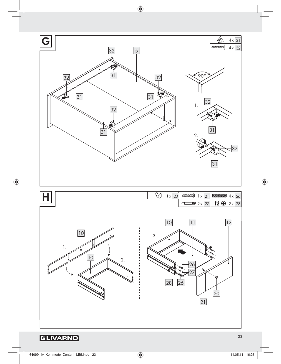 Livarno Z30845 User Manual | Page 21 / 24