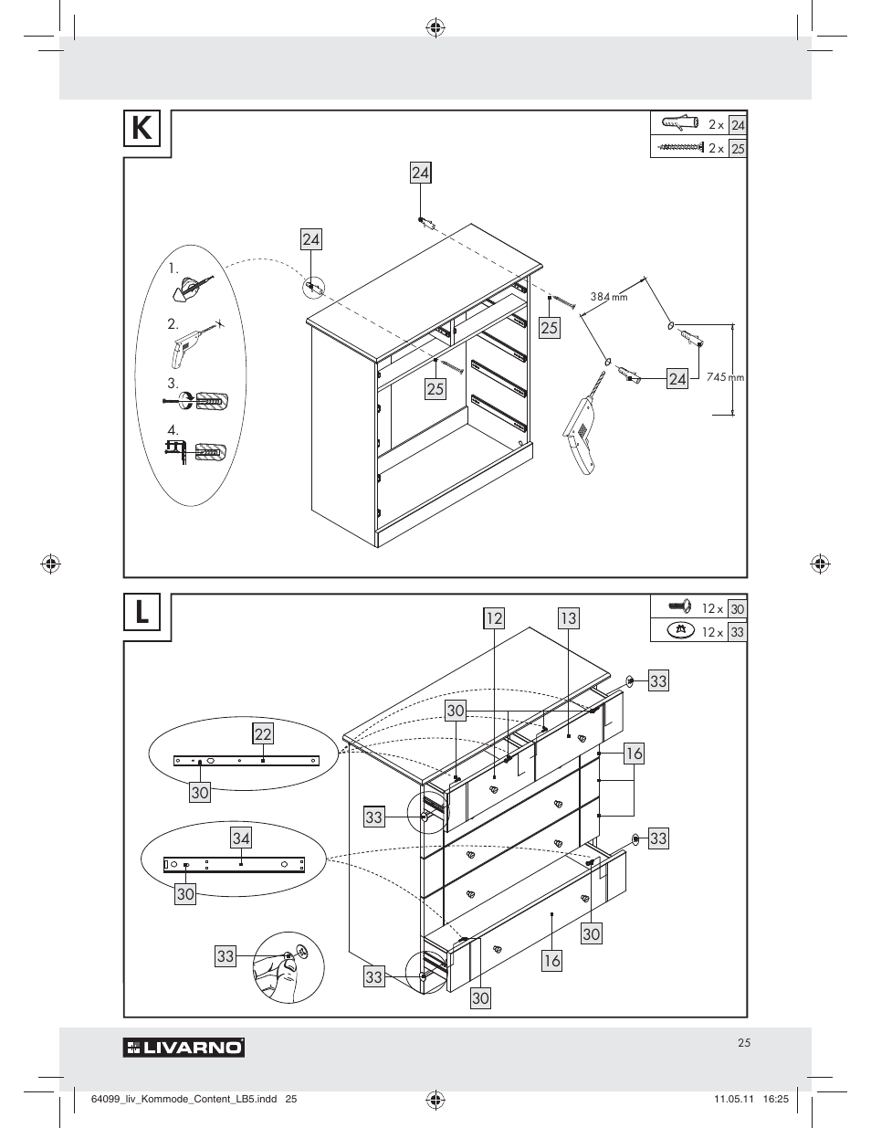 Livarno Z30845 User Manual | Page 23 / 24