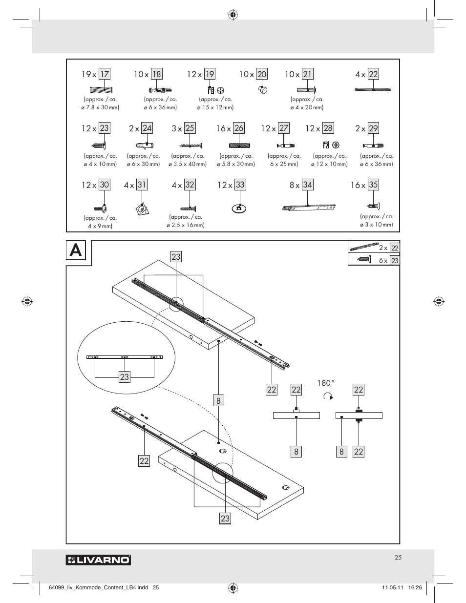 Livarno Z30845 User Manual | Page 23 / 30