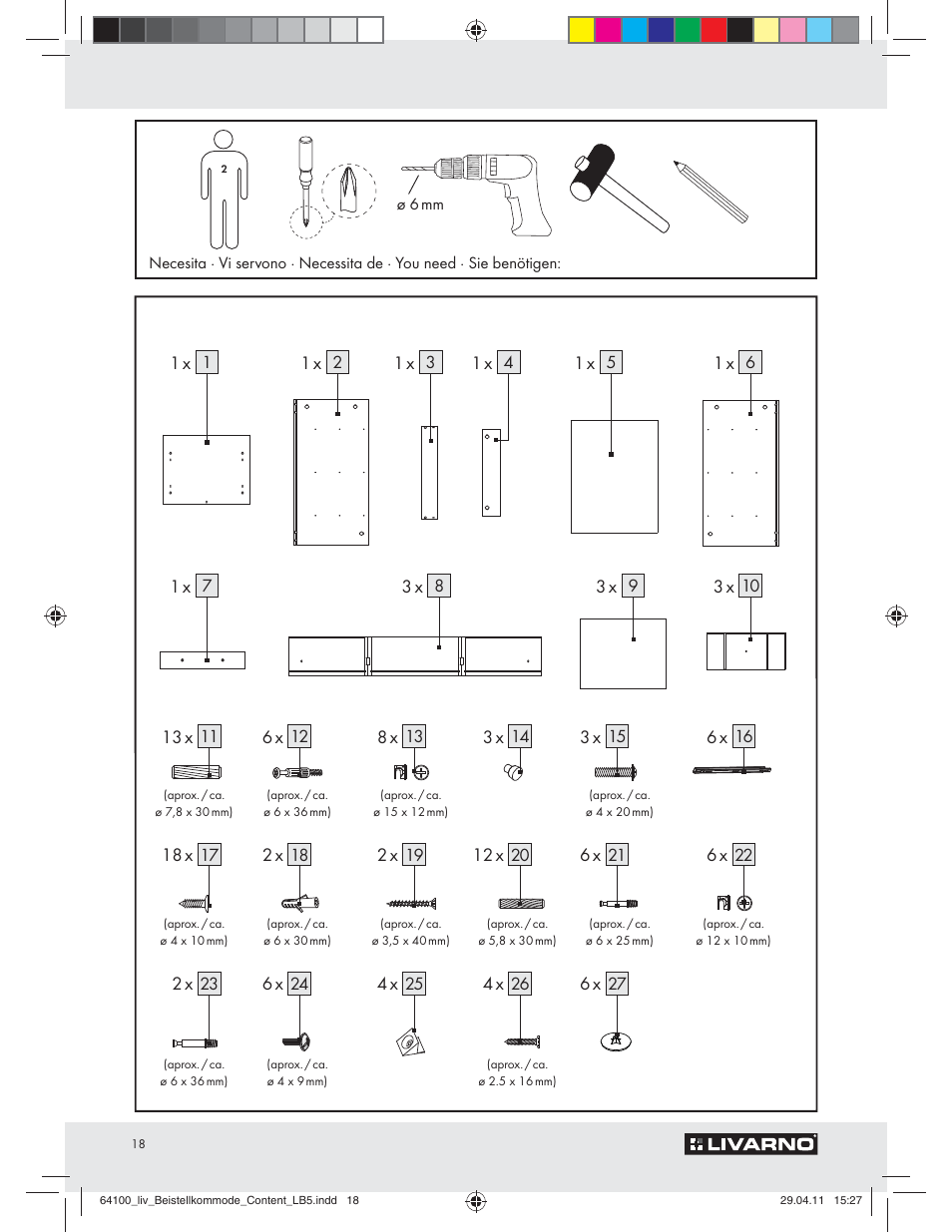Livarno Z30846 User Manual | Page 16 / 21
