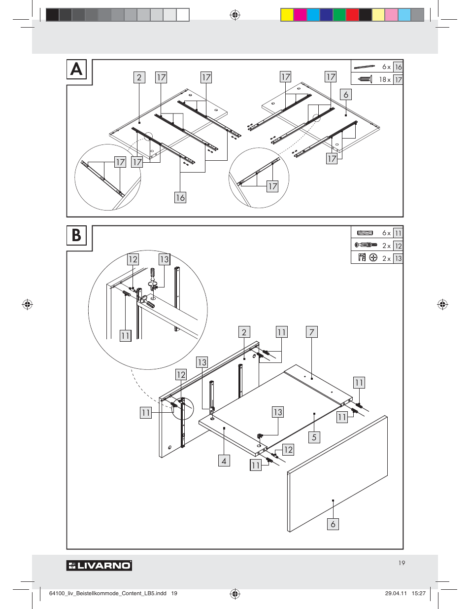 Livarno Z30846 User Manual | Page 17 / 21